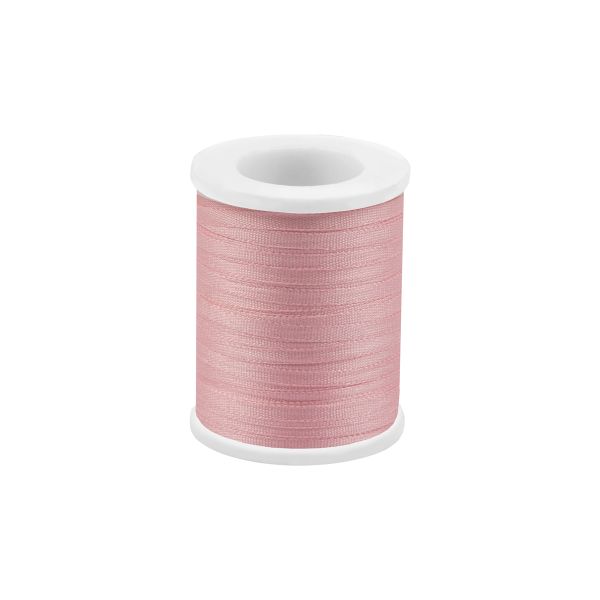 Лента (тесьма) шелковая 2.0 мм / 45.5±0.5 метров, №066 бл.розовый, Gamma SR-2