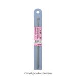 Крючок для вязания металлический ⌀6,0 мм, 15 см, в чехле с покрытием, Gamma CHT