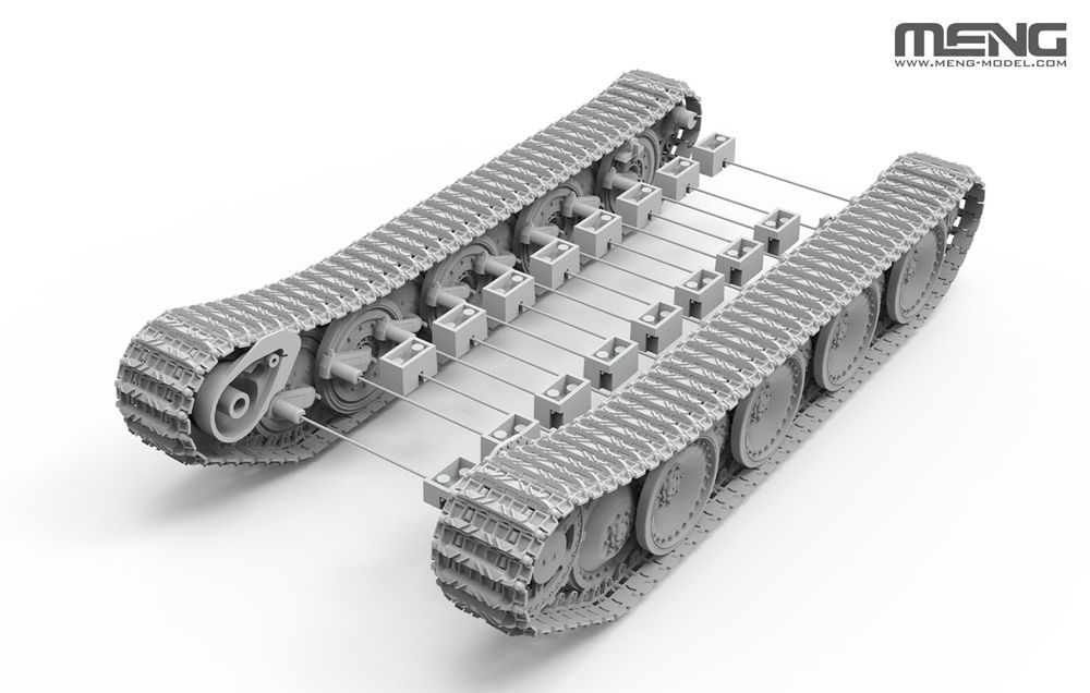 Модель сборная: танк, Sd.Kfz.171 Panther Ausf.G Late w/ FG1250 Active Infrared Night Vision System 1/35, Meng TS-054