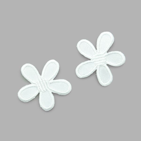 Термоаппликация Цветы малые бел. Prym