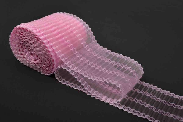 Лента капроновая (органза) для бантов 85.0 мм / 10±0.5 метров, розовый, Gamma 1с92В