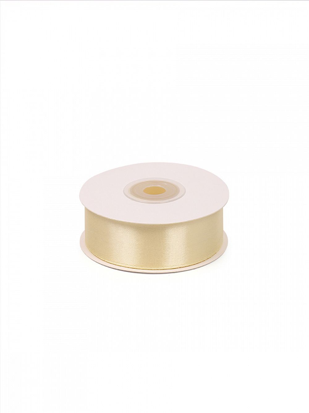 Лента атласная 1-сторонняя 25.0 мм / 22.5±1 метра, 3004 св.кремовый, Magic4Hobby