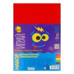 Картон цветной гофрированный A4 21х29.7 см, 5 л. 5 цв, Лео LPCB-03