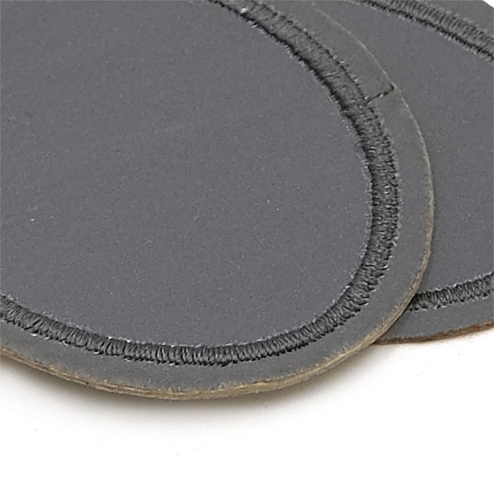 Термоаппликация светоотражающая овальная, 60х43 мм, LA425, 3 шт