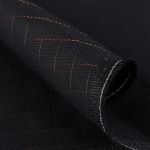 Канва Aida 14 ct, 30х40±2 см, черный в клетку, Gamma