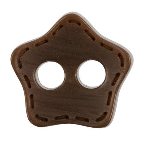 Пуговицы детские 8 мм, 72 шт, D569 коричневый, Gamma XPB 0007