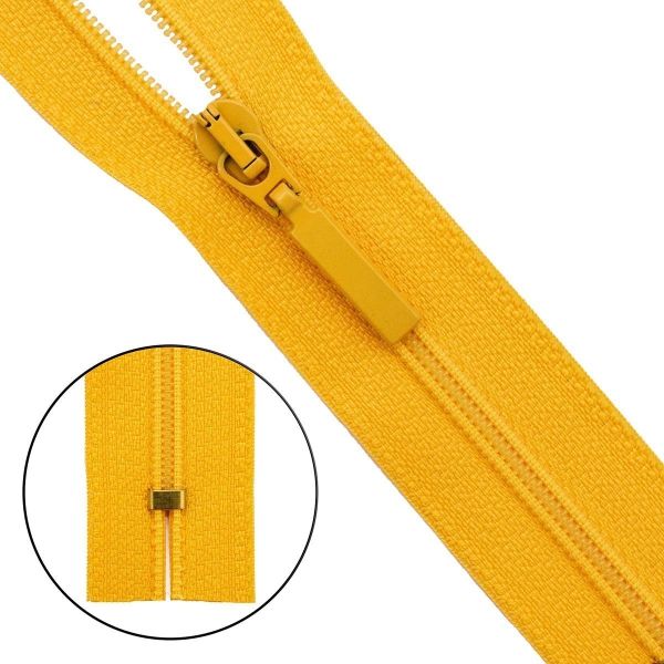 Молния спираль (витая) Arta Т5 (5 мм) 1 зам., н/раз., 18 см, цв. 506 желтый, 1 шт