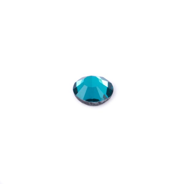 Стразы клеевые стекло 3.9 мм, 5х48 шт, SS16 №09 бирюзовый (Blue Zircon), Zlatka ZRTG-1648