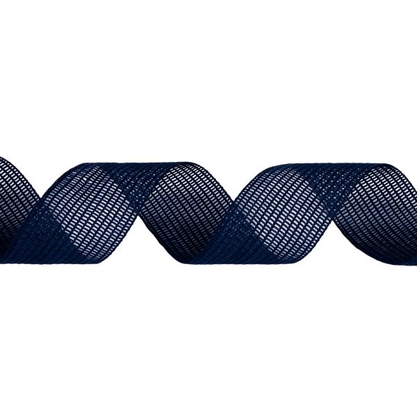 Тесьма (лента) окантовочная 22 мм / 100 метров, 919 т.синий, Gamma 022 О ЦВ