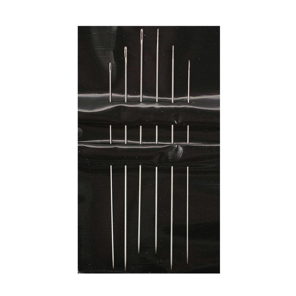 Иглы ручные для бисера №10/12 упак., 6 шт, Pony