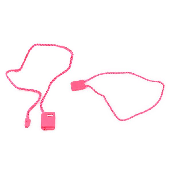 Микропломба (биркодержатель) ПЭ 15см, ≈1000 шт, New Star (144 т.розовый (фуксия))