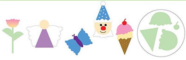 Фигурный дырокол 6.3 см, MPB-63 10 Мороженое, Mr.Painter MPB-63