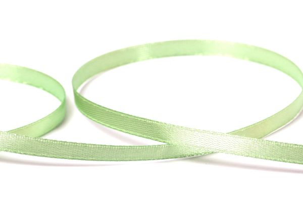 Лента атласная 1-сторонняя 6.0 мм / 33±2 метра, 052 травяной, Gamma