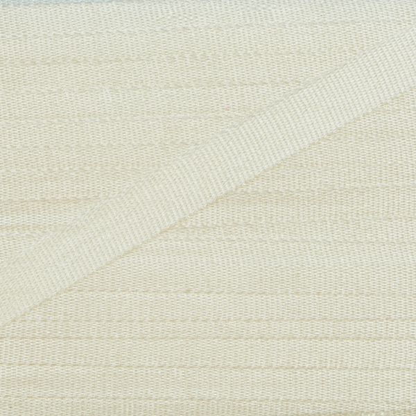 Лента (тесьма) шелковая 4.0 мм / 45.5±0.5 метров, №006 молочный, Gamma SR-4