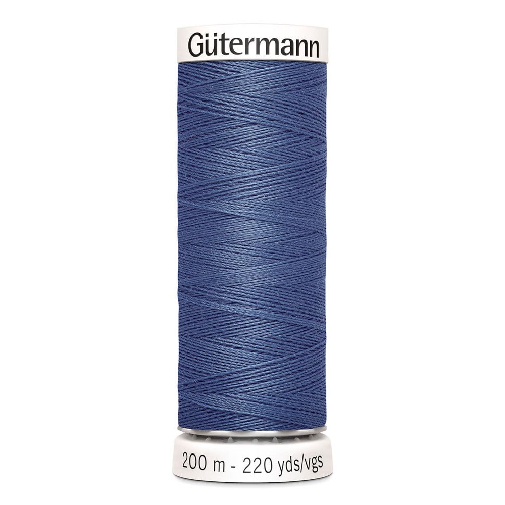 Нитки универсальные Gutermann Sew-all 100 (200 метров), 5 кат. | 112 серо-синий джинс