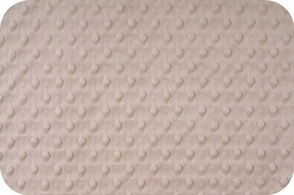 Плюш (ткань) Peppy Cuddle Dimple 455 г/м², 48х48 см, Latte