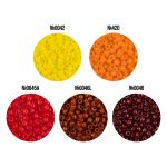 Бисер Япония Toho 11/0 круглый 2 ASSORTI 2.2 мм, 5х5 г, №09