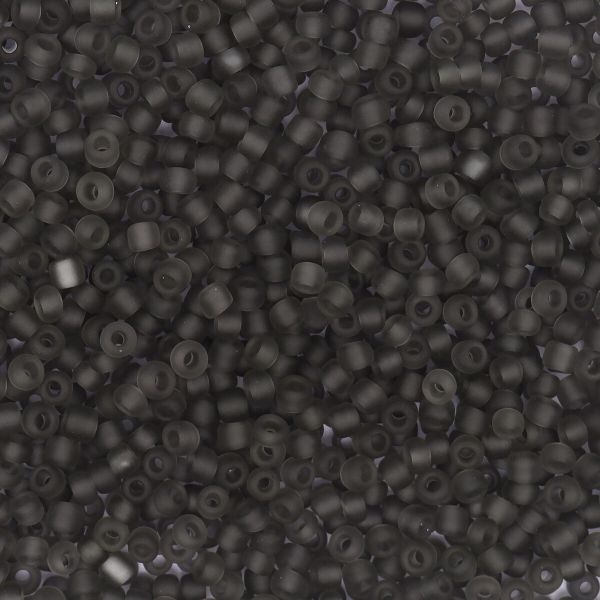 Бисер Astra&Craft 11/0 (2.1 мм), 200 г (10х20 г), цв. M12 серый/прозр. матовый