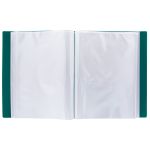 Папка с вкладышами 80 л. A4 700 мкм 25 мм, волокно, 4 шт, зеленый new EC211930003, Expert Complete