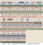 Бумага для скрапбукинга с 10 до 18, 190 г/м², 30.5х30.5 см, 10 шт, 7 лист для вырезания, Mr.Painter PSR 2504