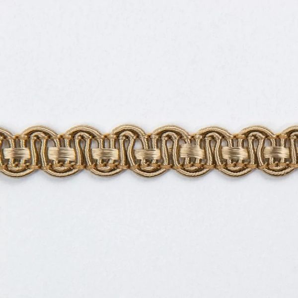 Тесьма отделочная 8мм / 40м (05 бежевый), 07-8021