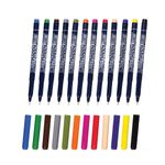 Набор линеров HAPPY LINER KK 0.3 мм, 12 цв. 2521/12, 2521/12, Centropen 2521/12