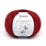 Пряжа Astra Premium (Астра Премиум) Воздух (Air) / уп.3 мот. по 50 г, 140 м, 05 красный