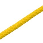 Шнур отделочный ⌀7.0 мм / 100м (хлопок 21%, полиэстер 79%) (желтый), Р5286