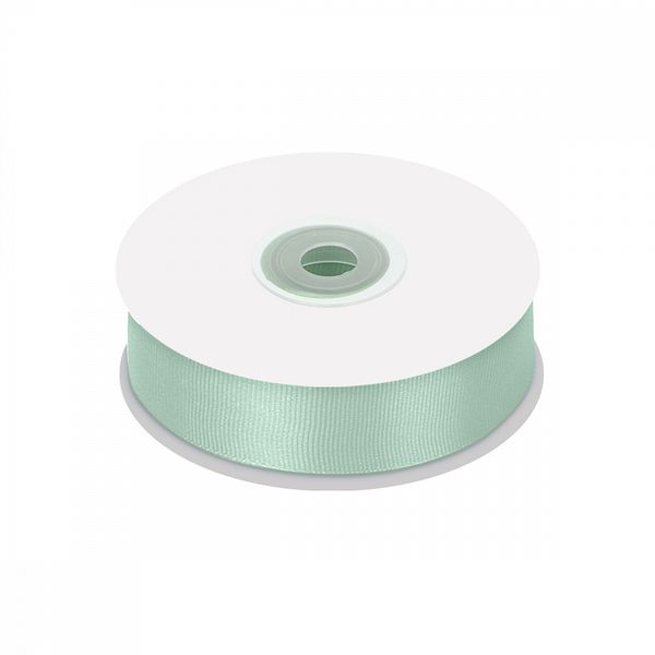 Лента репсовая (в рубчик) 25.0 мм / 22.8±1 метра, F244 серо-зеленый, Magic4Hobby