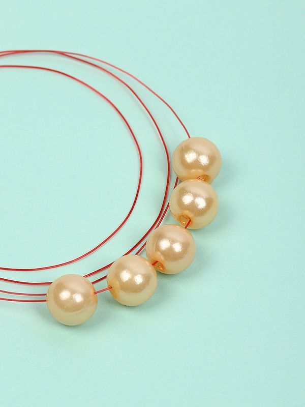 Нить-леска 0.3 мм, 100 м, цв. красный