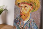 Алмазная (кристальная) мозаика Фрея, Автопортрет в соломенной шляпе, Винсент ван Гог, 30х40 см