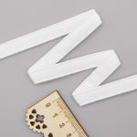 Лента тоннельная (чехол для косточек) 12.0 мм / 20 метров, Arta, 001 белый