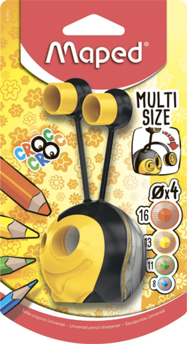 Точилка Croc Croc Universal 12 шт, 017810, Maped