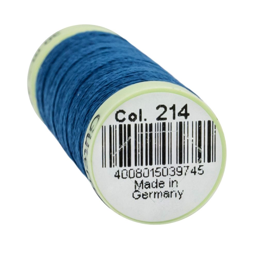 Нитки отделочные Gutermann Top Stitch, 30м, 214 т.лазурный, 5 катушек