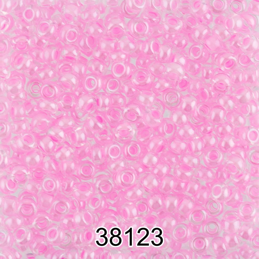 Бисер Preciosa круглый 10/0, 2.3 мм, 500 г, 38123 (Ф213) розовый