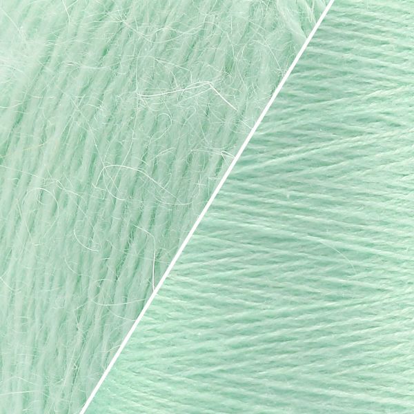 Пряжа Astra Premium (Астра Премиум) Пух норки / уп.1 мот. по 50 г, 290 м, 041 светлая мята