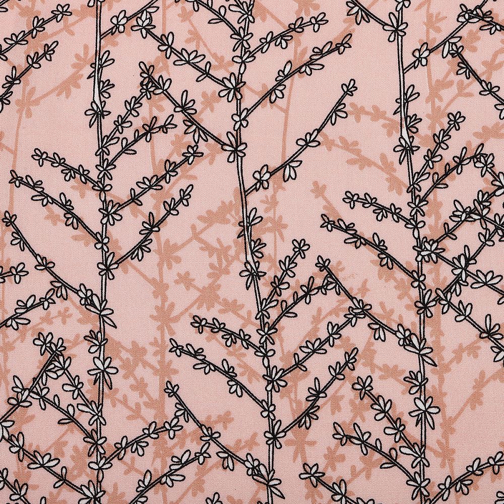 Штапель 90 г/м², 145 см / 2 метра, TBY.Vi.pr.E1326.01.2, цв.01 персиковый