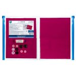 Швейный набор Школьный №1, 10 предметов, ШК-04 малиновый, Gamma NSO-10