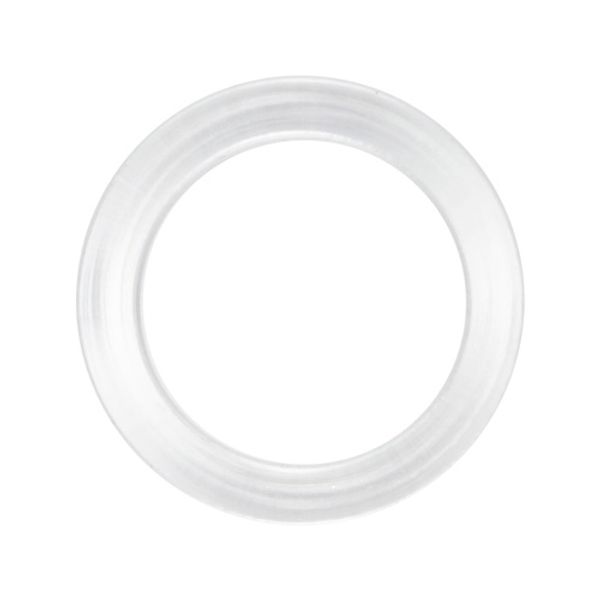 Кольца для бюстгальтера пластик ⌀10.0 мм, прозрачный, 100 шт, 512045-2