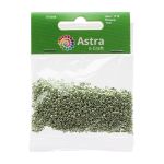 Бисер Astra&Craft 11/0 (2.1 мм), 200 г (10х20 г), цв. 1119 св. бирюза/глянцевое покрытие