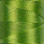 Нитки вышивальные Gamma V150/2, 10х200 ярдов, 3243 зелено-желтый