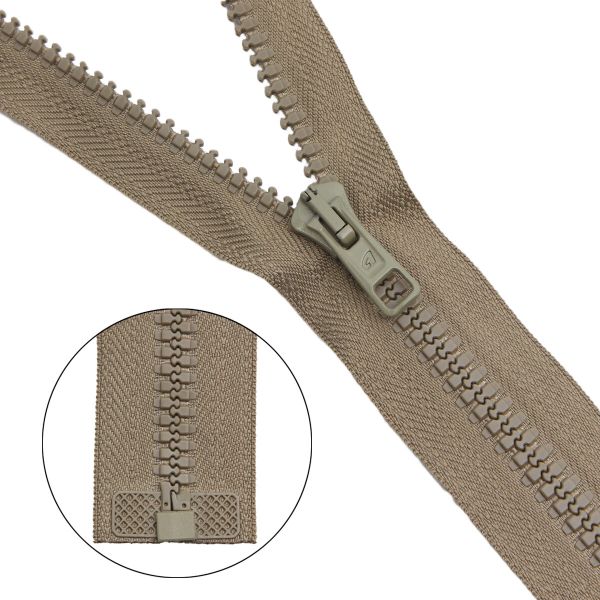 Молния трактор Arta Т6 (6 мм) 1 зам., разъем., 50 см, цв. 110 фисташковый, уп.5 шт