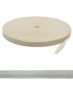 Тесьма (лента) киперная (100 х/б) 13 мм / 50 метров, суровый