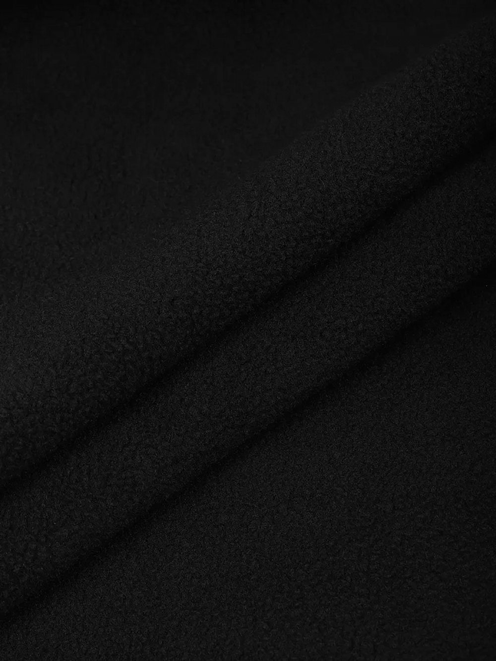 Флис 2-сторонний 240 г/м², 150 см / 10 метров, N-TBY-0240-F322, цв.F322 черный