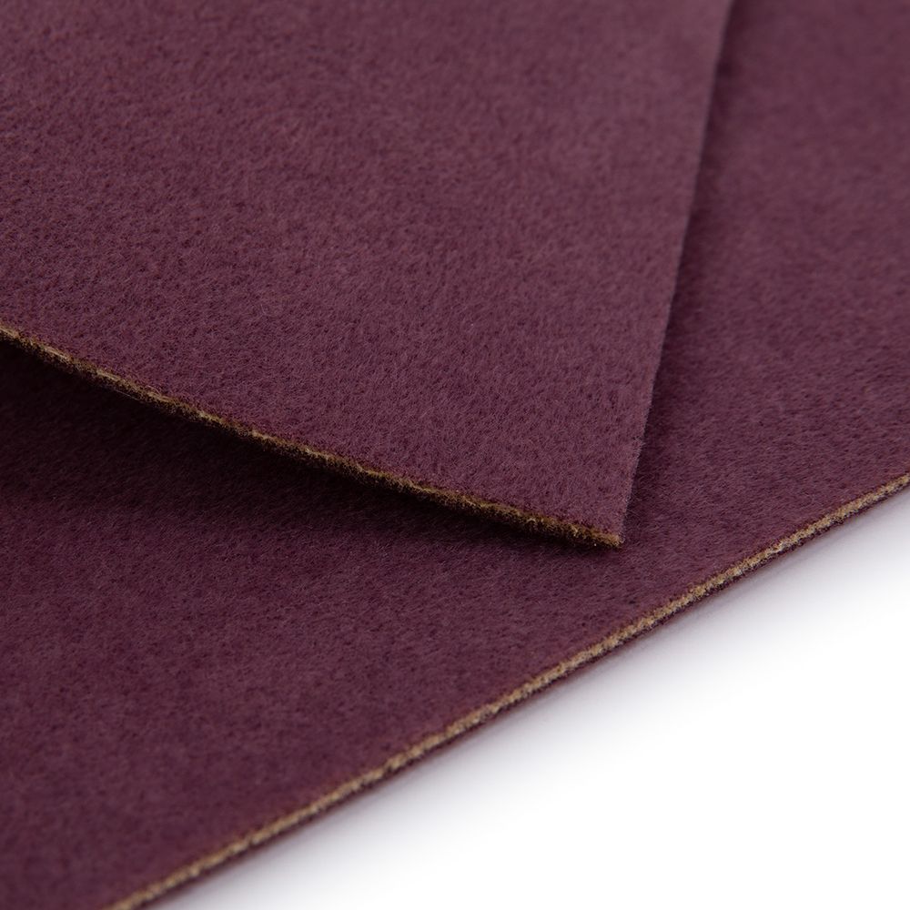 Коврик для бисера полиэстер 30х23х0.4 см, 5 шт, №05 бордовый, Zlatka KVR