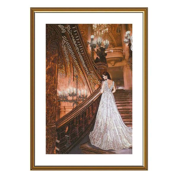 Набор для вышивания бисером Нова Слобода, Премьера 35х24см