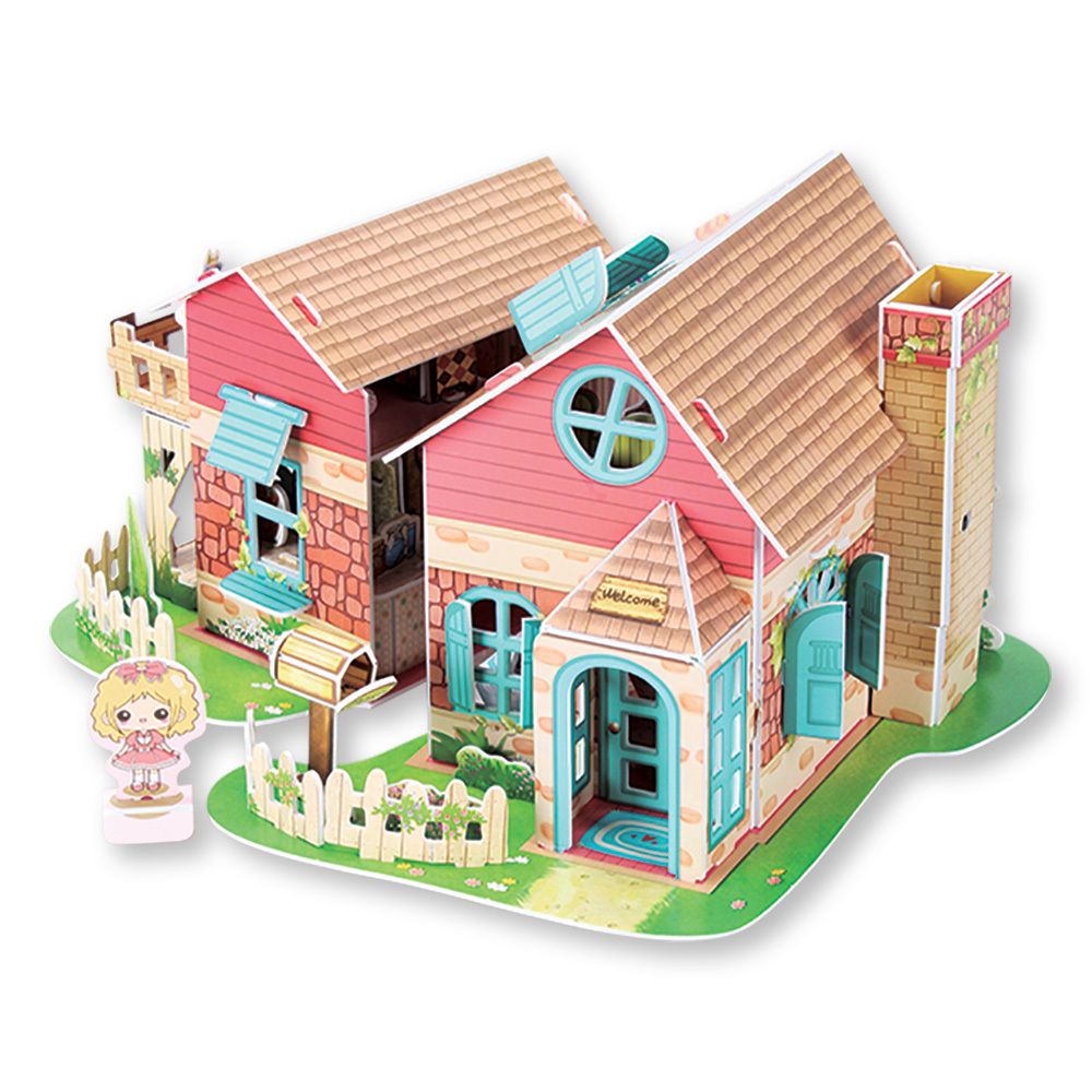 Пазл серия Кукольные домики DLH-005, Вилла, Rezark DLH-005