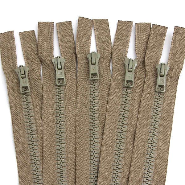 Молния трактор Arta Т6 (6 мм) 1 зам., разъем., 85 см, цв. 110 фисташковый, уп.5 шт