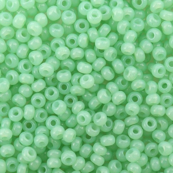 Бисер Preciosa алебастр окрашенный, круг.отв., 100 г (5х20 г), (02161)331-19001/10/0