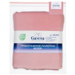 Велюр 240 г/м², 150х185±5 см, пудра/powder, Gamma VELRN